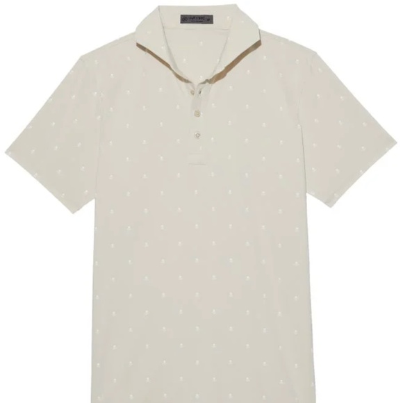 G/FORE | Shirts | Gfore Mens M Skulls And Ts Nylon Ice Golf Polo Shirt ...